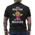 Mein Kostüm Ist In Der Wäsche Clown For Carnival Fancy Dress T-Shirt mit Rückendruck