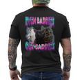 Même Les Méchants Obtiennent Un Chat Saddies Curly T-shirt imprimé au dos