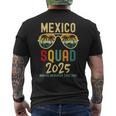 Mexico 2025 Squad Tropical Beach Family Vacation Matching Men's T-shirt Back Print