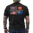 Military Humor Veteran Brotherhood Tank Top Men's Back Print T-Shirt
