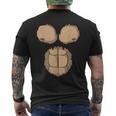 Monkey Breast Upper Body Monkey Costume T-Shirt mit Rückendruck