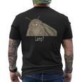 Moth Lamp Meme T-Shirt mit Rückendruck