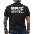 Motorcycle Biker Ride T-Shirt mit Rückendruck