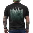 Nature Outdoor Treesintage Forest T-Shirt mit Rückendruck