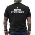 Nuremberg A Echter Cluberer Fans Football Red T-Shirt mit Rückendruck