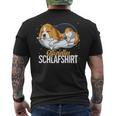 Official Sleep Beagle T-Shirt mit Rückendruck