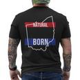 OH Ohio NativeShirt Home State Residents Pride Idea Men's Back Print T-Shirt