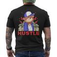 Ours En Peluche Hustle Hard Hard Hard Hard Entrepreneur T-shirt imprimé au dos