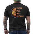 Paella Pael Pami Patodos Paella Comida Favorita Paella Camiseta Hombre Estampado Espalda