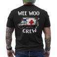 Paramedic Ambulance Wee Woo Crew T-Shirt mit Rückendruck