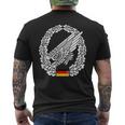 Paratroopers German Armed Forces Professional Soldier T-Shirt mit Rückendruck