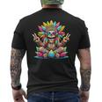 Paresseux Hippie Signe De La Paix Fête Des Années 70 Et Costume Des Années 60 Années 70 T-shirt imprimé au dos
