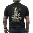Peinard Loin Des Connards Humour Chasseur Drôle Chasse Homme T-shirt imprimé au dos