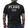 Plano Raised Homeown Texas Home State Tx American Resident T-shirt imprimé au dos