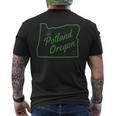 Portland Or Ii Camiseta Hombre Estampado Espalda