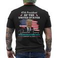 President Donald Trump Inauguration Day 2025 Party Men's T-shirt Back Print