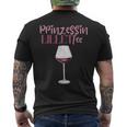 Prinzessin Lillet Fee Wildberry Sommer Cocktail Wein Kostüm T-Shirt mit Rückendruck