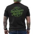 Prone To Shenanigans Malarkey Clovers St Patrick's Day Men's T-shirt Back Print