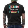 Proud Dietary Supervisor Men's Back Print T-Shirt