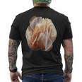Rebanadas Finas De Jamón Disfraz Carne De Cerdo Ahumada Curada Camiseta Hombre Estampado Espalda