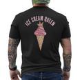 Reine De La Crème Glacée T-shirt imprimé au dos