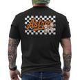 Retro Houston Last Name Pride Personalized Outfits Men's T-shirt Back Print
