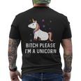 Salope Je Suis Une Licorne Impertinente Offensive Fuck Off Magical T-shirt imprimé au dos