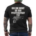 'Selbstverteidigungs Pilots' Motif T-Shirt mit Rückendruck