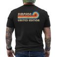 Simpson Surname Retrointage 80S 90S Birthday Reunion T-shirt imprimé au dos
