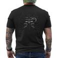 Sound Engineer Rib Cage Wired For Sound Camiseta Hombre Estampado Espalda