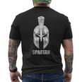 Spartan Casco Spartaner Gym Motivation Fitness Refranes Camiseta Hombre Estampado Espalda