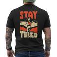 Stay Tuned Mountain Goat Banjo Music Bluegrass T-Shirt mit Rückendruck