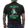 Stunt Scooter Roller Tretroller Spruch Jungen T-Shirt mit Rückendruck