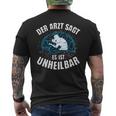 Table Tennis Doctor Says Unheilbar Cool Ping Pong T-Shirt mit Rückendruck