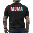 Techno Rave And Festival Celebration Mdma T-Shirt mit Rückendruck