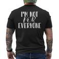 AS Tees Sarcastic I'm Not For Everyone Cup Of Tea Men's Back Print T-Shirt