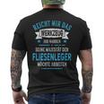 Tiling With Slogan Majesty Tool T-Shirt mit Rückendruck