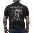 Trump Inauguration Day 2025 Donald Trump 47Th 2025 Men's T-shirt Back Print