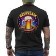 Universo De La Cerveza Camiseta Hombre Estampado Espalda