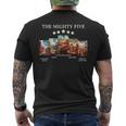 Vintage Moab Utah Souvenir Big 5 Mighty Five National Park Men's T-shirt Back Print