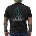 Voile Cadeau Pour Navigateuroilier Skipper Bateau T-shirt imprimé au dos