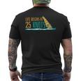 Windsurfing Life Begins At 25 Knot Surfer Saying T-Shirt mit Rückendruck