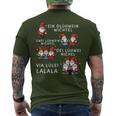 Christmas Christmas Gnome T-Shirt mit Rückendruck