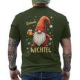 Christmas Gnome Christmas Party Outfit Gnome Christmas T-Shirt mit Rückendruck