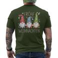 Family Merry Christmas Gnome Christmas Party Xmas T-Shirt mit Rückendruck