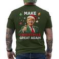 Christmas Pyjamas Make Christmas Great Again T-Shirt mit Rückendruck