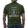 Go Jesus It's Your Birthday Fun Ugly Christmas Sweater Meme T-Shirt mit Rückendruck