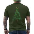 Hunter Hunting Christmas Tree Christmas Outfit Christmas T-Shirt mit Rückendruck