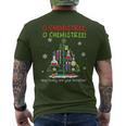 O Chemistree Wie Schön Sind Ihre Zweige Science Xmas T-Shirt mit Rückendruck