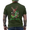 Reindeer Happy Rapid I Christmas T-Shirt mit Rückendruck